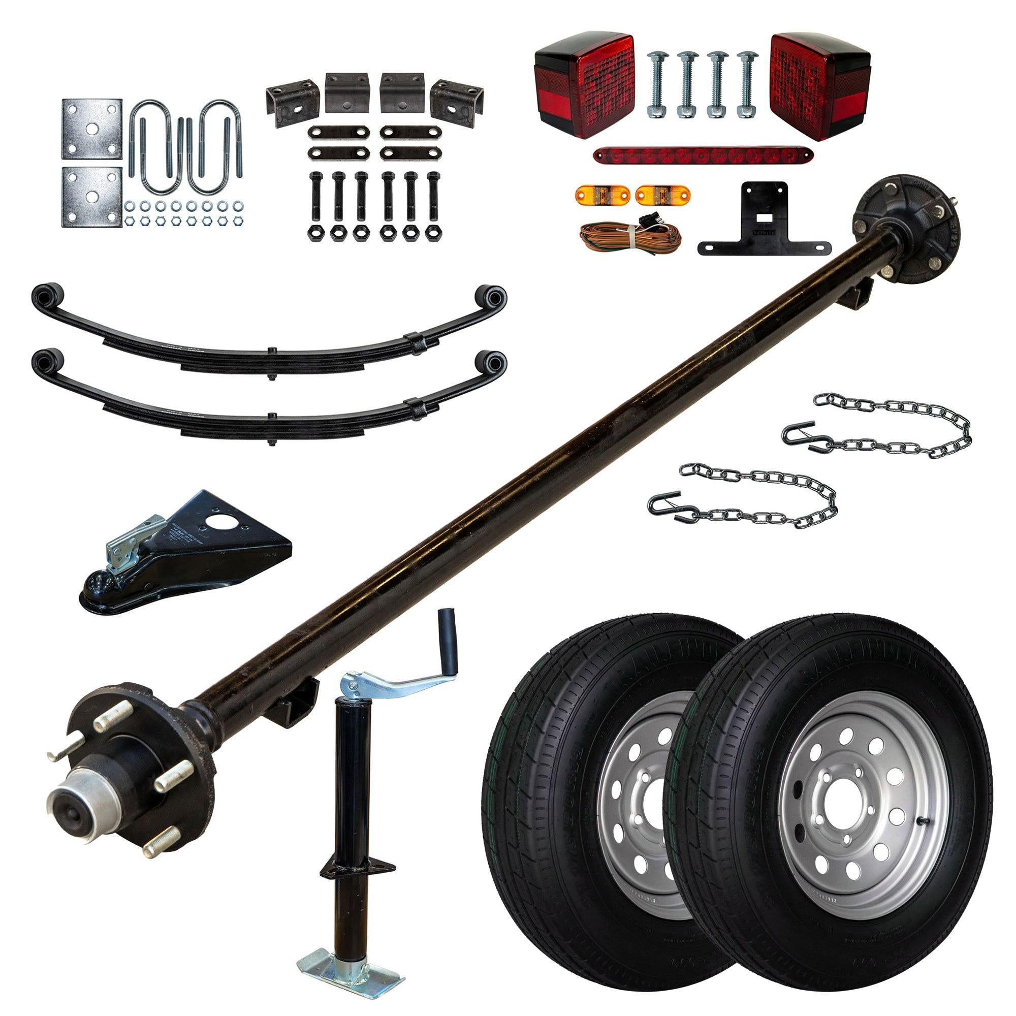 Kit De Remolque K2-100 Para 3,500 Lb – Cojinetes L44649/10 Y L68149/11 – Sello 10-19 – Ideal Para Remolques