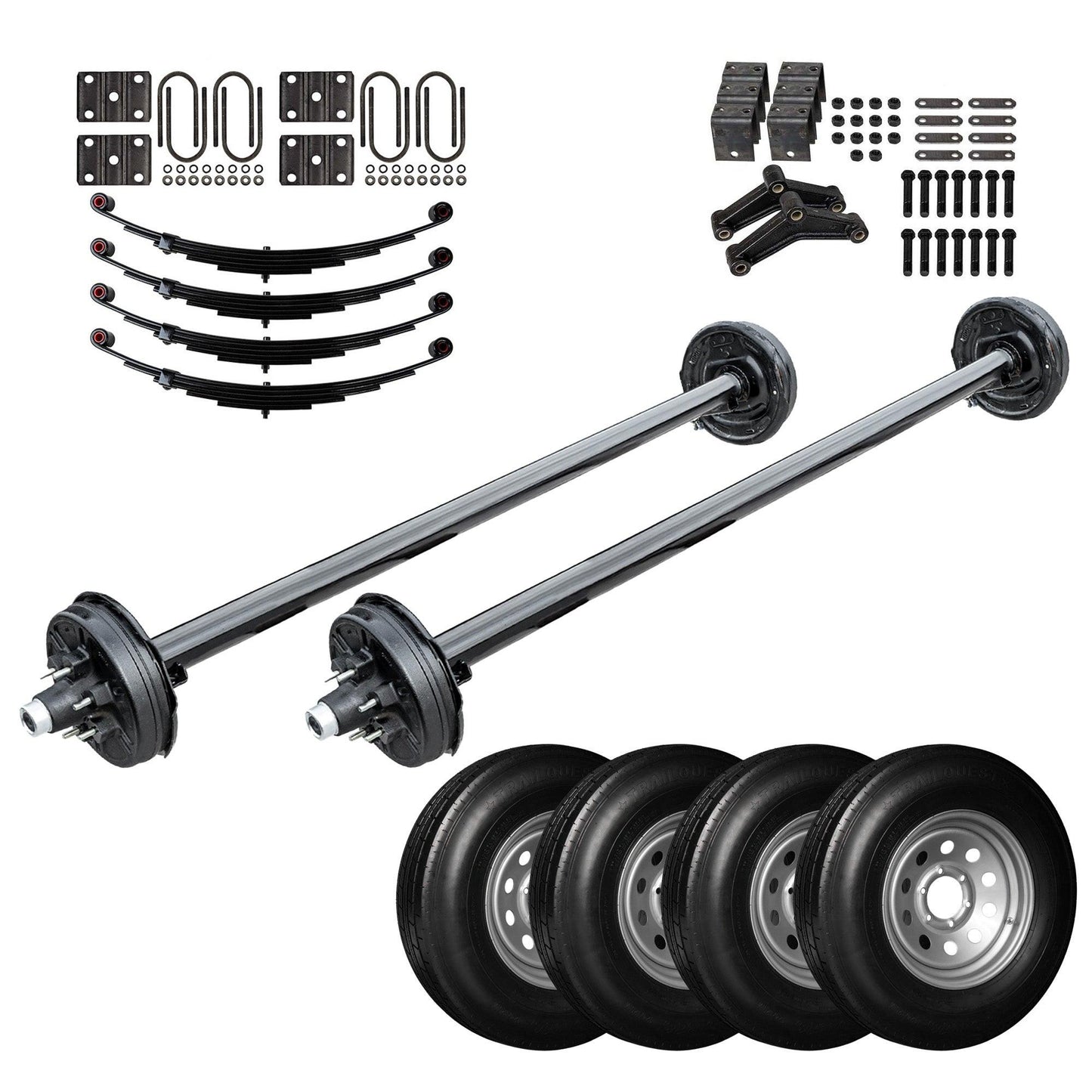 Specs:
6,000 lbs Electric Brake Trailer Axle (6K Capacity)
Tube: 3"
Bolt Pattern: 6x5.5
This axle is not ABS compatible
This 6K electric brake trailer axle comes f6k TK Trailer Axle