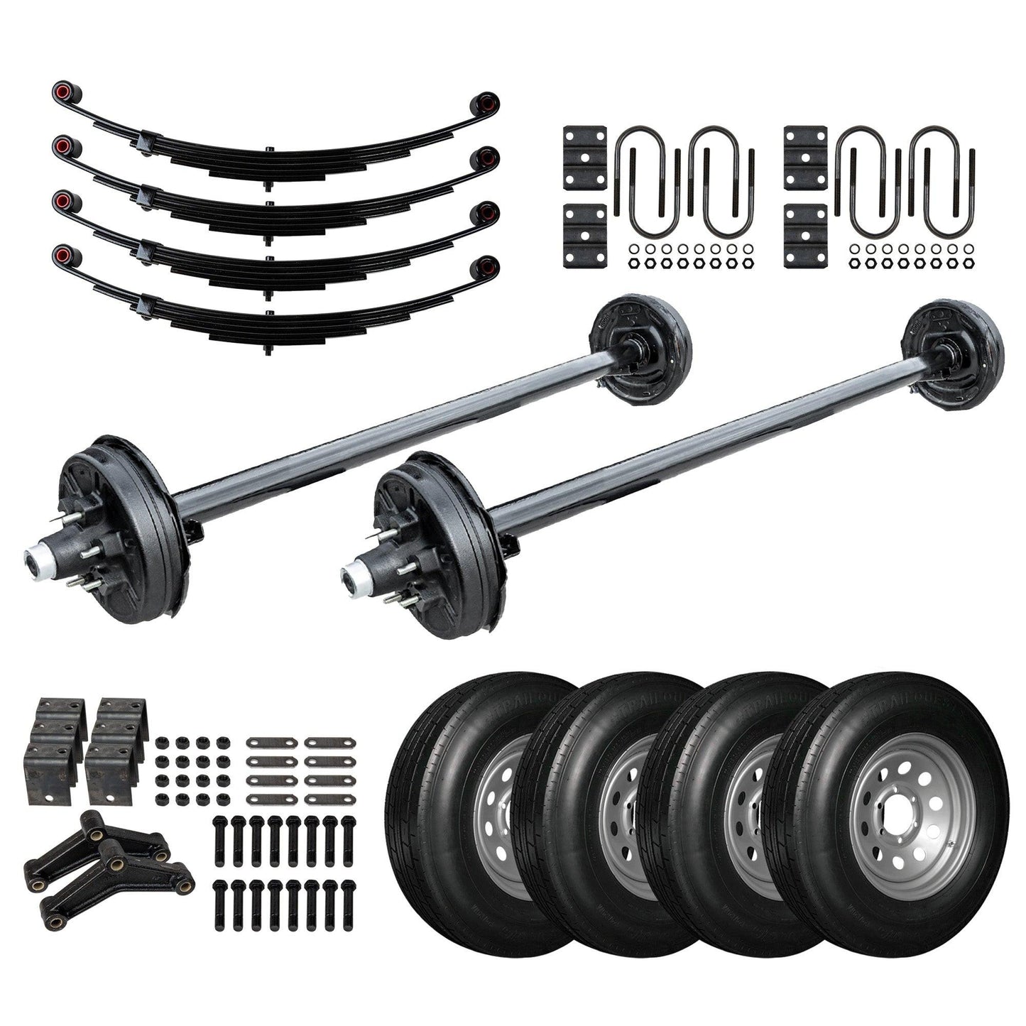 6000 lb Heavy Duty Tandem Axle TK Trailer Kit - 12K Capacity - (Original Series)