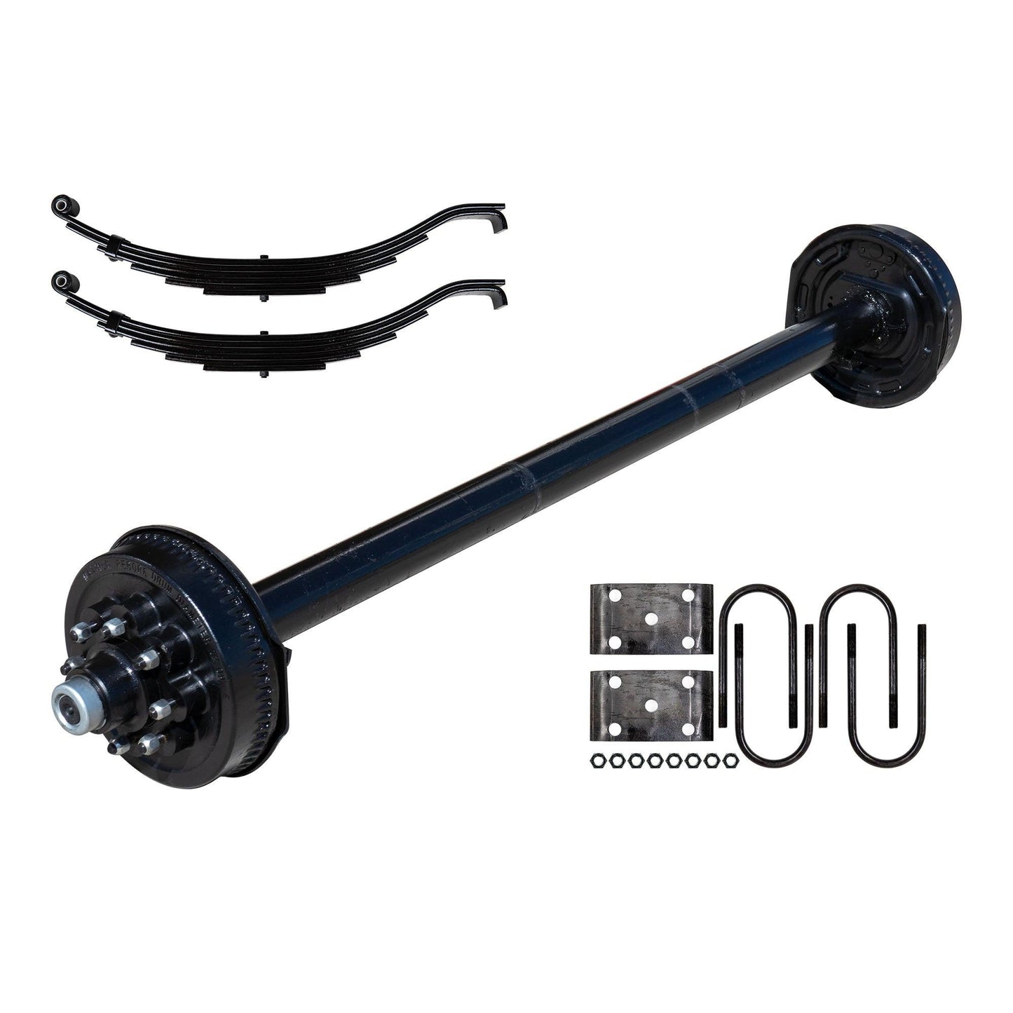 8k TK Hybrid Trailer Axle - 8000 lb Electric Brake 8 lug 9/16" Studs (12" x 2" Brake - - Detail 16