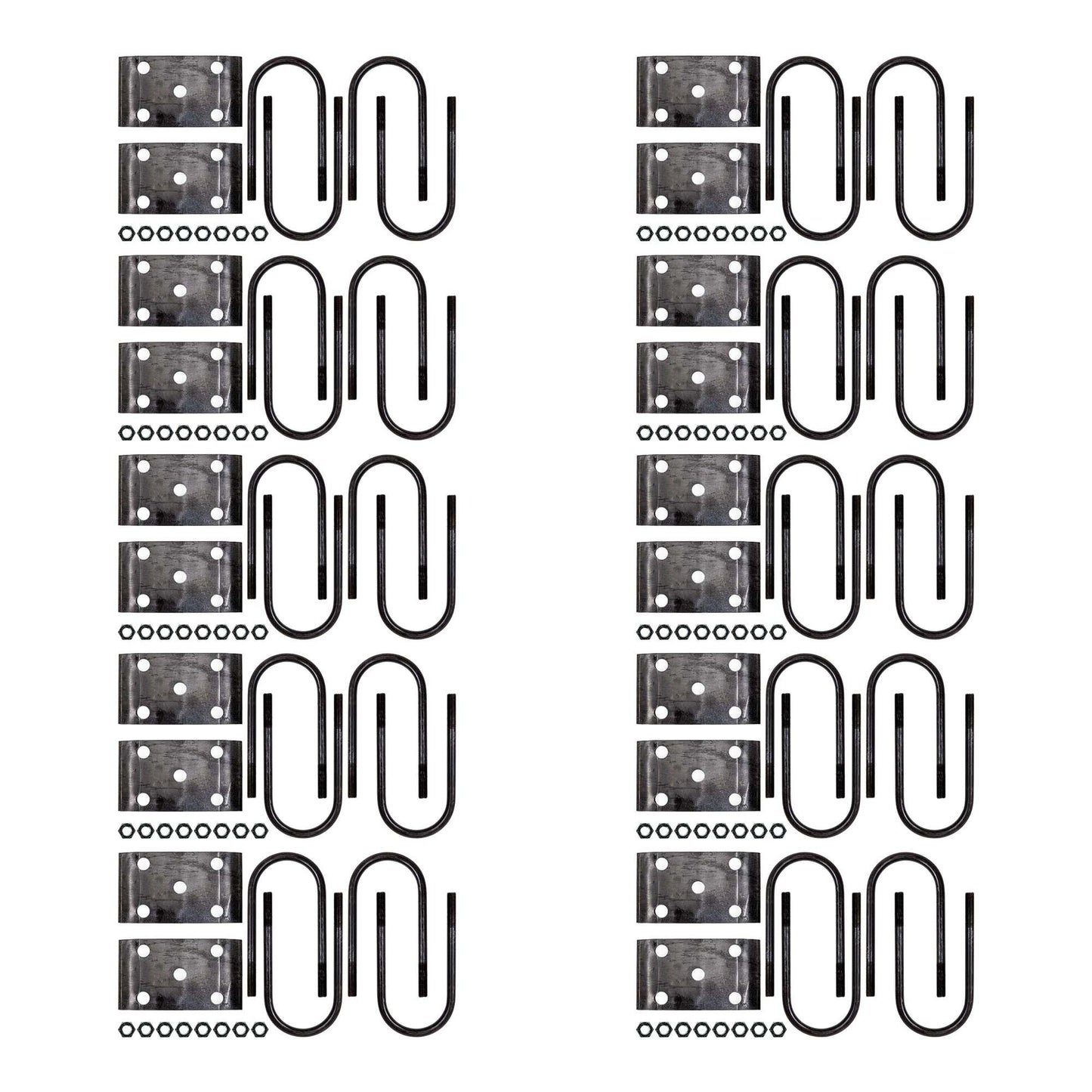 9/16" Trailer U-bolt kit for 3.5" Tube 8000 lb Axles - The Trailer Parts Outlet