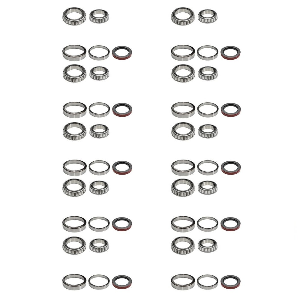10,000 lb Heavy Duty Trailer Bearing Kit - Dexter Compatible