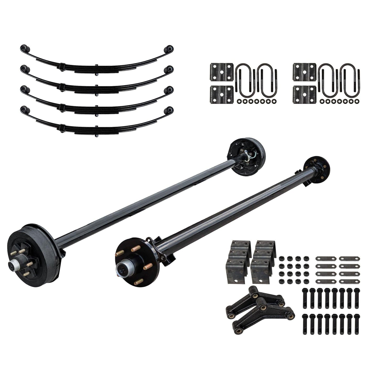 Specs:
Capacity: 3500 lbs
Tube: 2 3/8"
Beam Only
This 3.5K TK trailer axle beam can serve as the foundation of your new car hauler, boat trailer, or cargo trailer.3.5k TK Trailer Axle