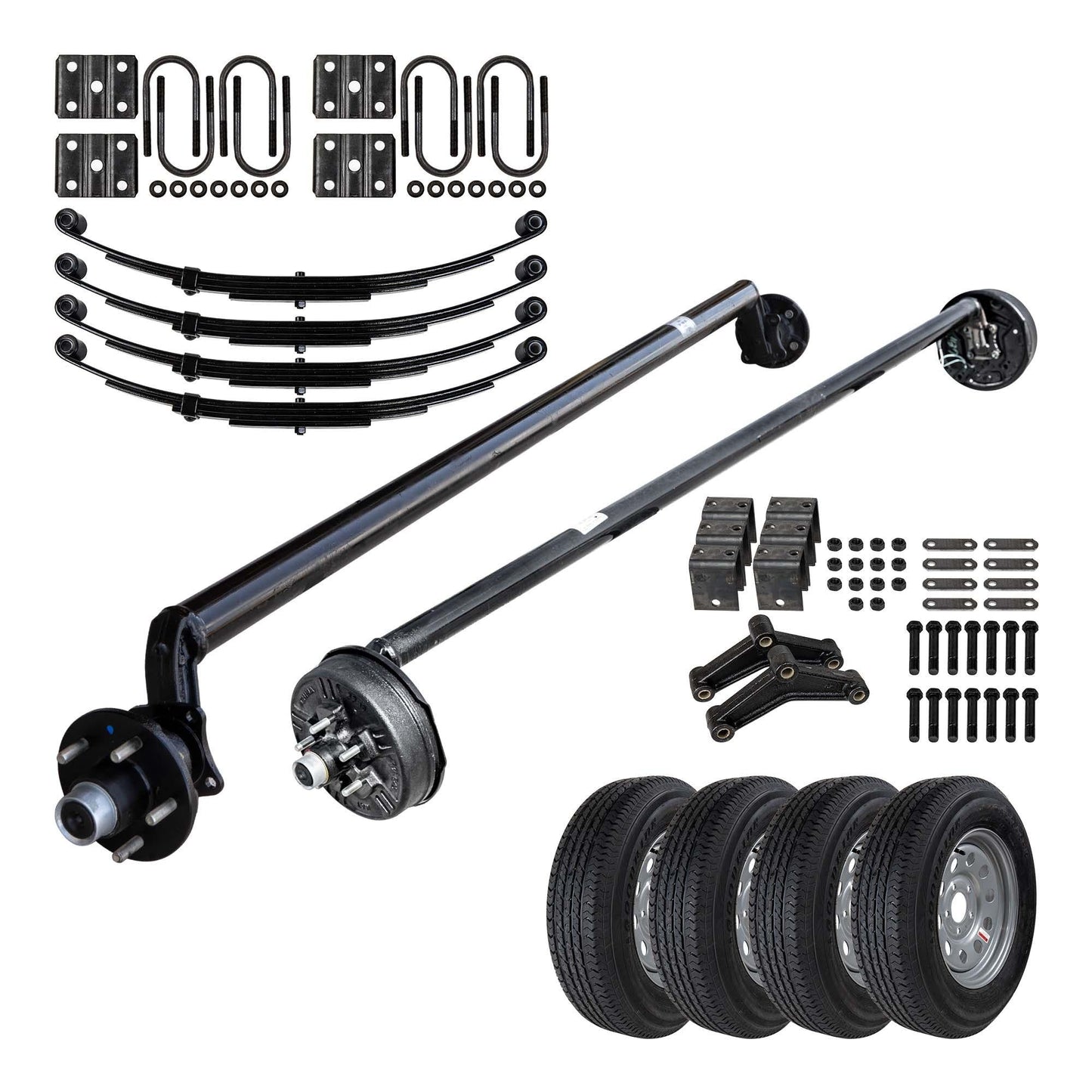 3.5K TK Electric Brake Trailer Axle – 3500 lb Capacity Single Axle
Looking for a dependable 3.5K Electric Brake Trailer Axle (4" Drop) that’s ready to install right 3.5k TK Trailer Axle