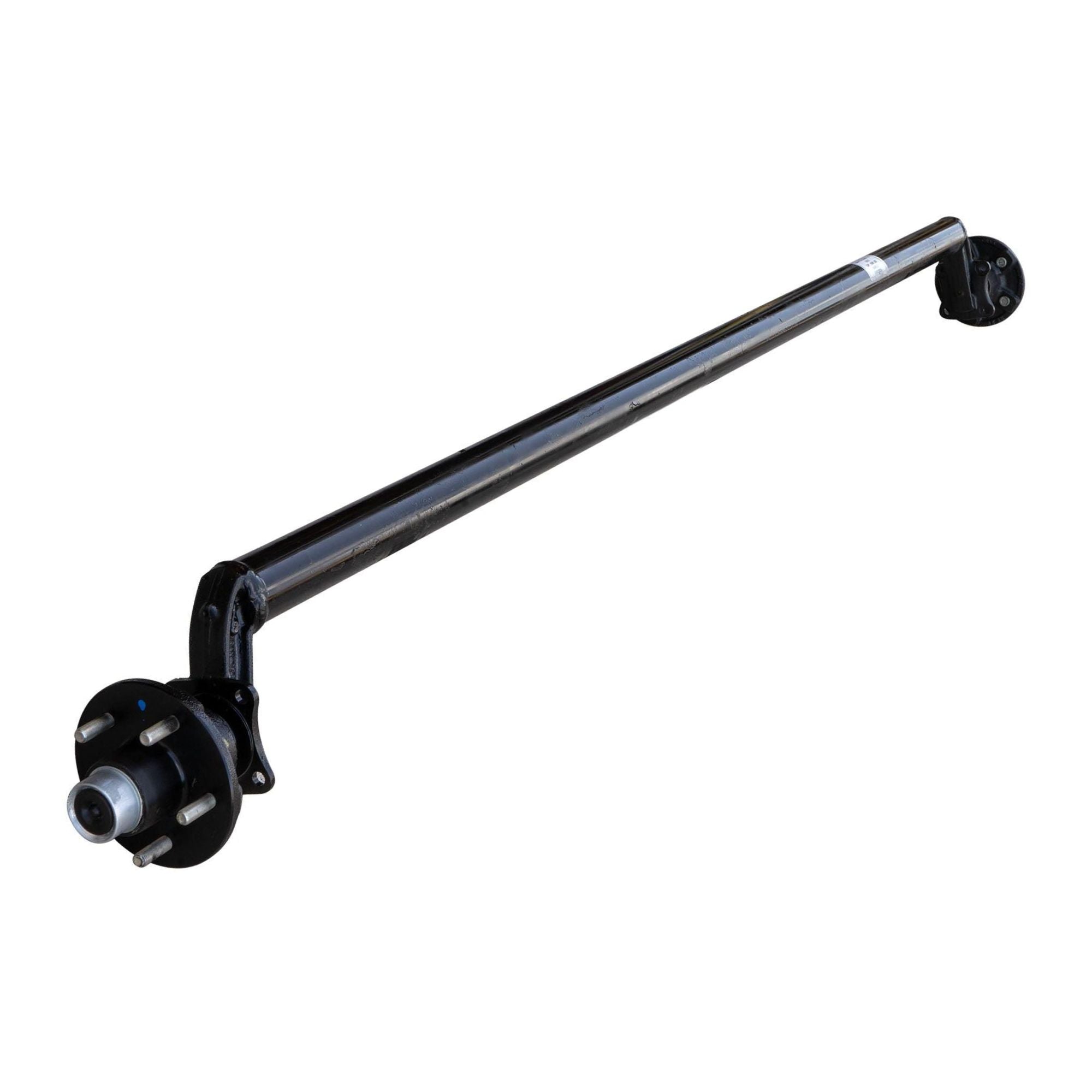 Lippert Replacement Trailer Axle – 2000 Lb Capacity, 57" Straight, 4 Lug Hubs & U-Bolts