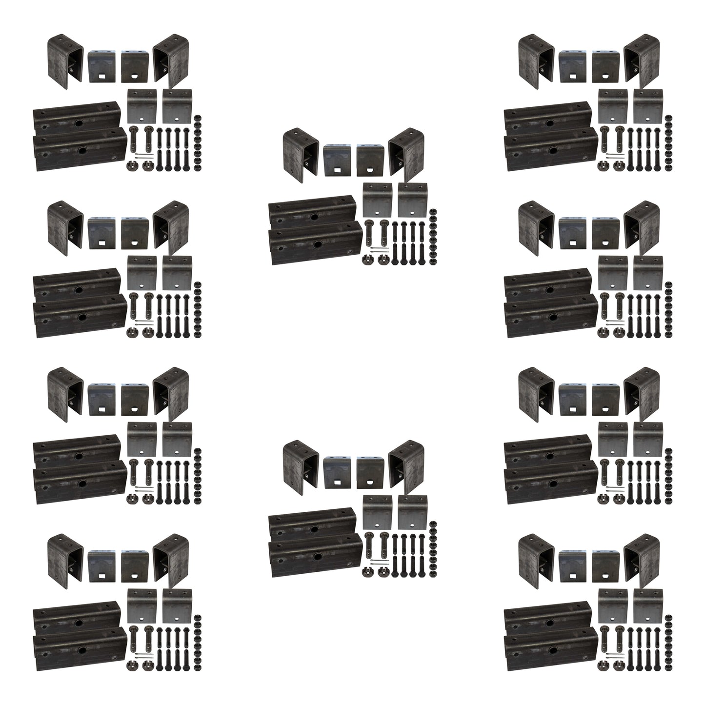 Trailer Tandem Slipper Hanger Kit for 5200 - 8000 lb axles - Case of 10