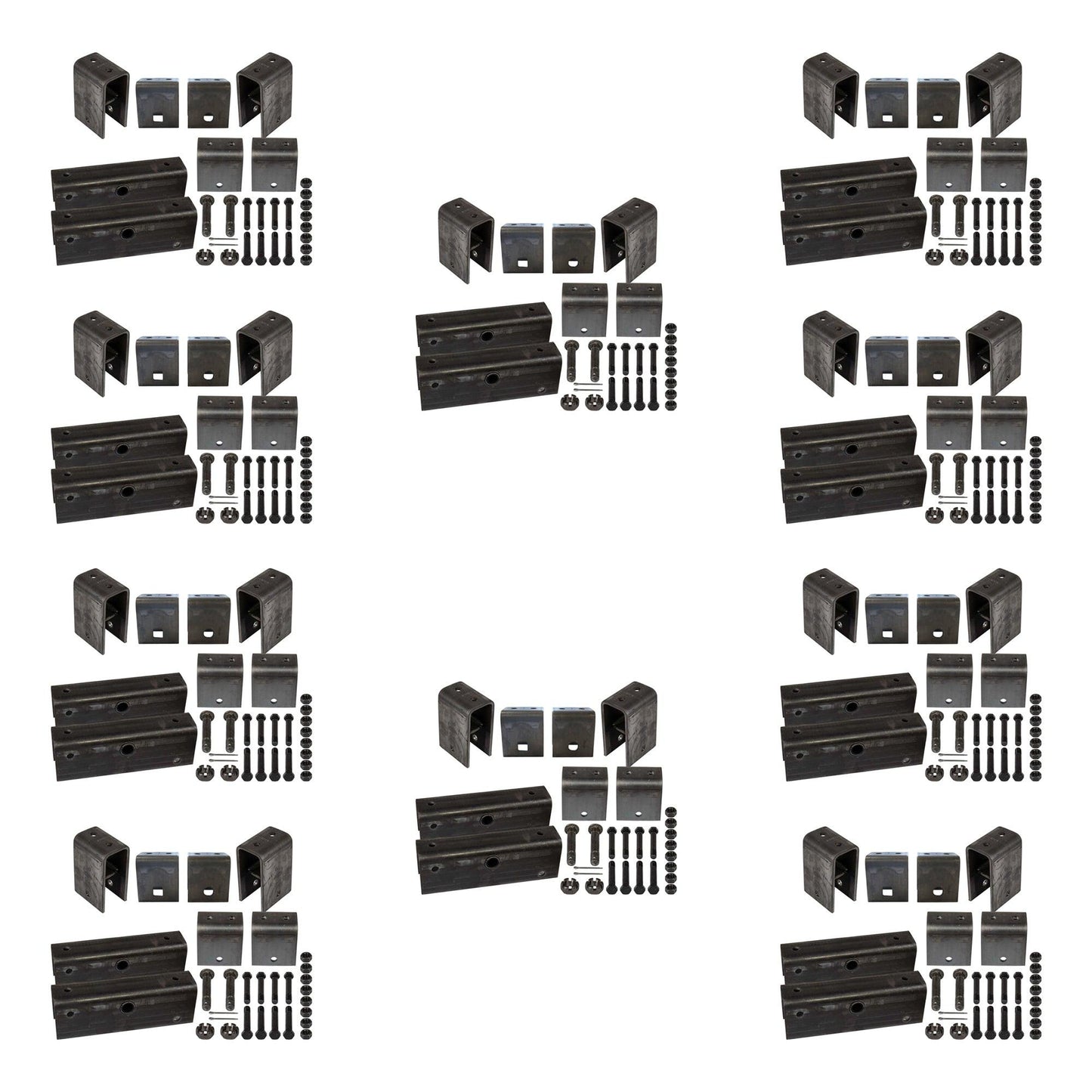 Trailer Tandem Slipper Hanger Kit for 5200 - 8000 lb axles - Case of 10
