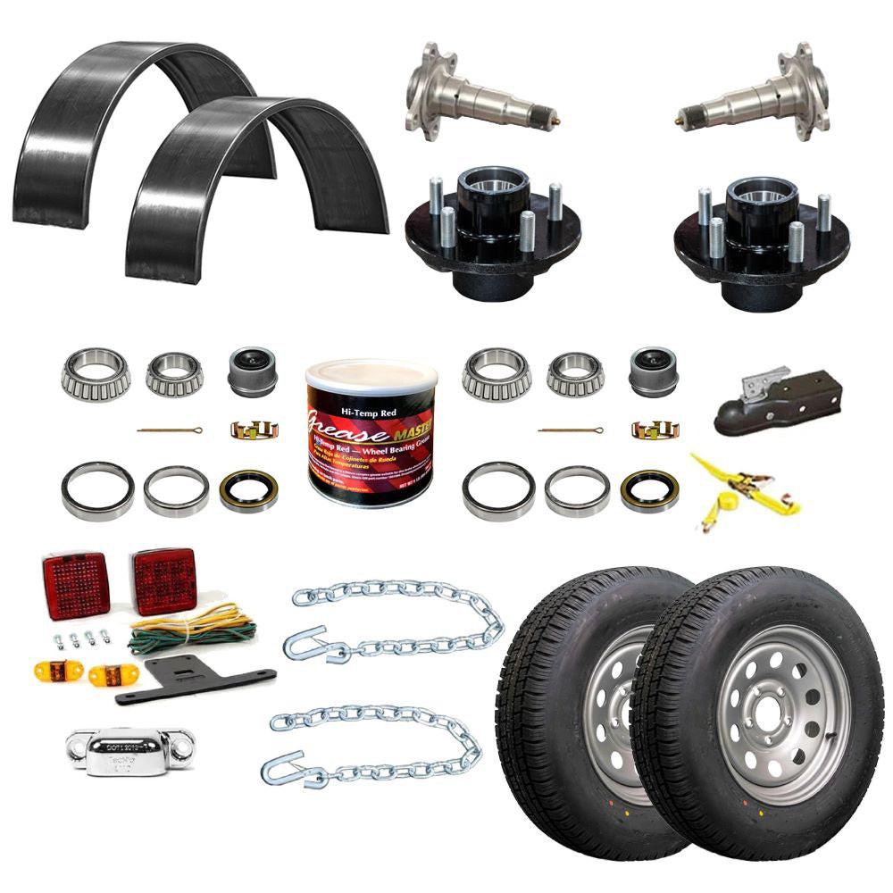 1000 - Heavy Duty Car Dolly DIY Master Plan - 19 How-to Steps w/ Blueprint - Additional View