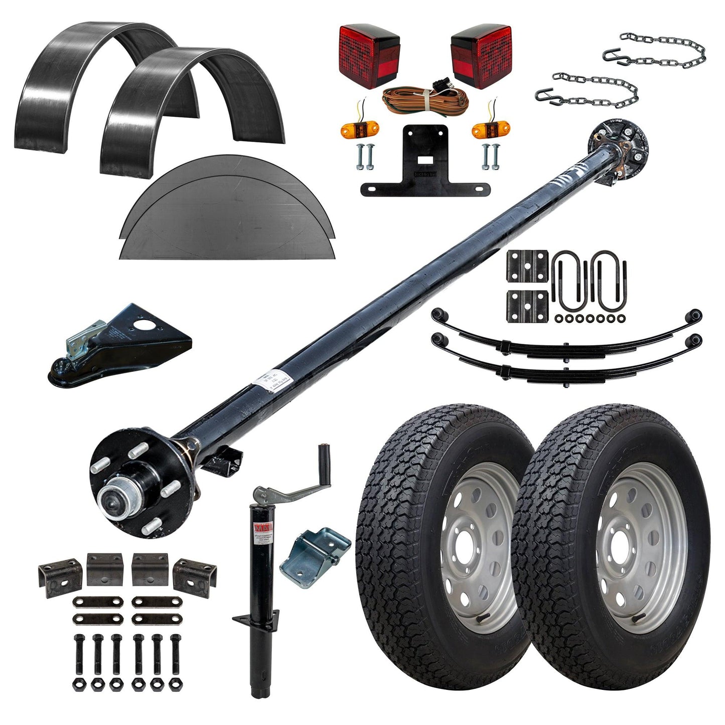 10CY - 10'x6' Motorcycle/Utility Trailer Kit