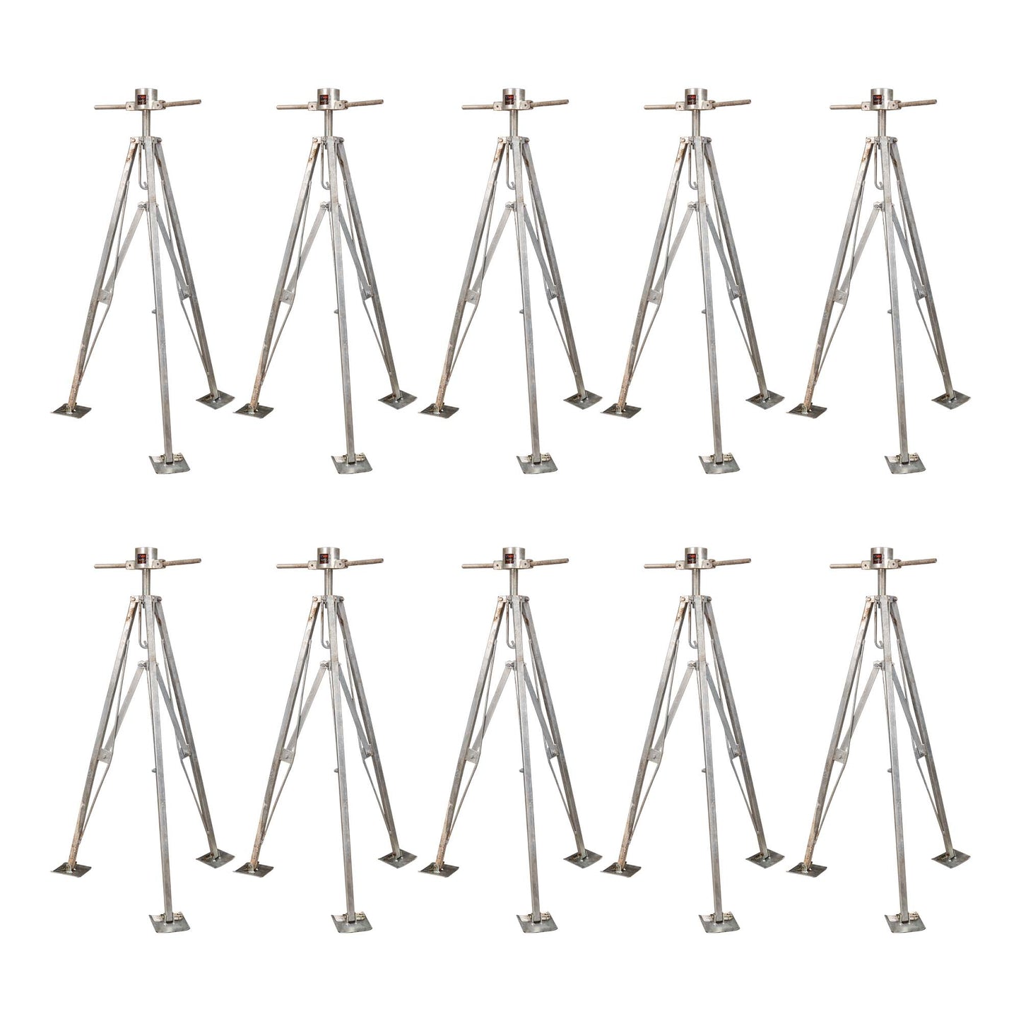 Standard King Pin Tripod Stabilizer Jack for RV Zinc PS-18225 - The Trailer Parts Outlet