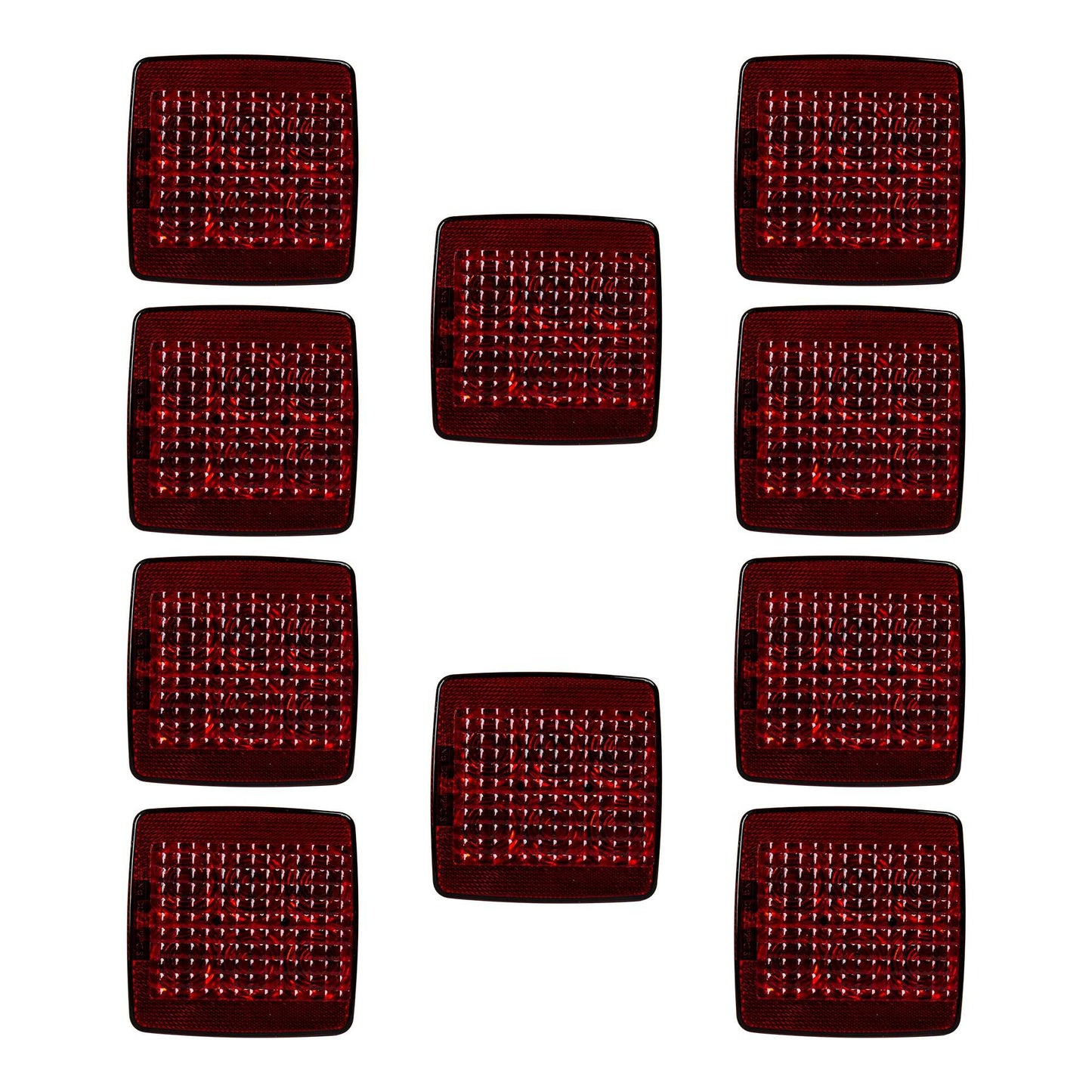 LED Combination Tail Lights -LH - Red