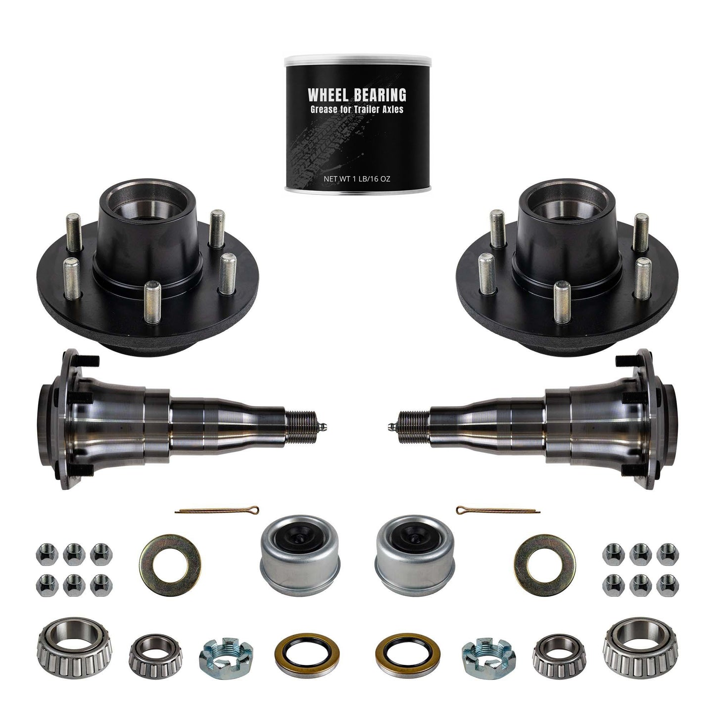 6000 lb Weld Your Own Idler Axle Kit