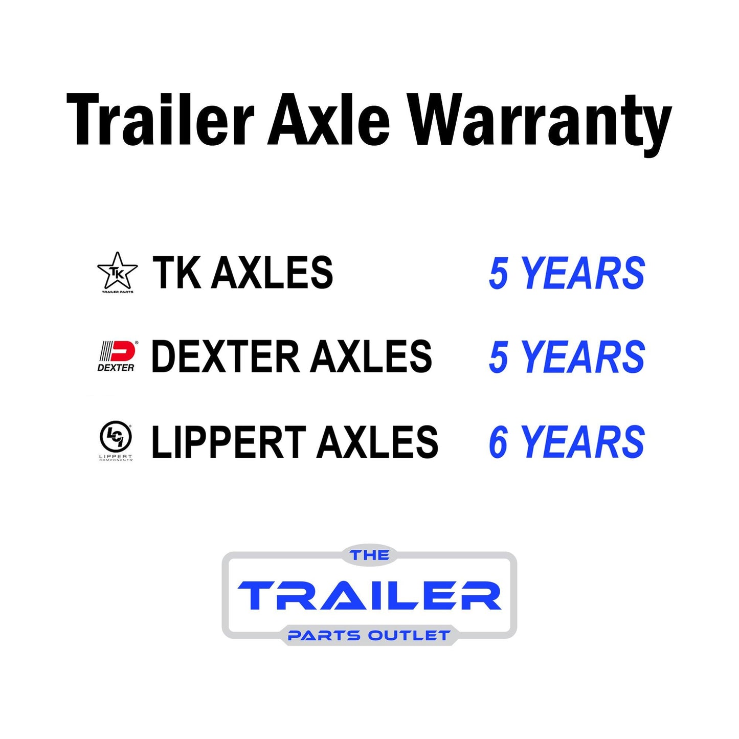 7k TK Trailer Axle - 7000 lb Electric Brake 8 lug - Dexter Compatible (Copy1).