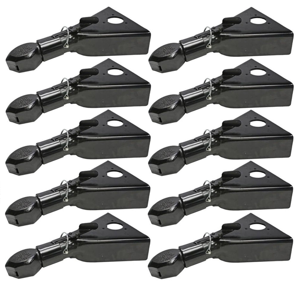 RAM 12.5K A-Frame Cast Trailer Coupler - 12500 lb 2 5/16" Bulldog Style- Case (10)