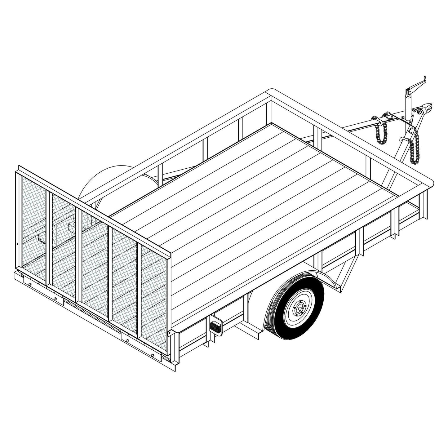 Trailer Master Collection Book - 36 DIY Trailer How-To Blueprints With Detailed Steps - The Trailer Parts Outlet