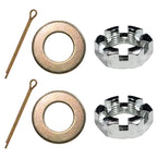 Trailer Axle Spindle Nut Kit