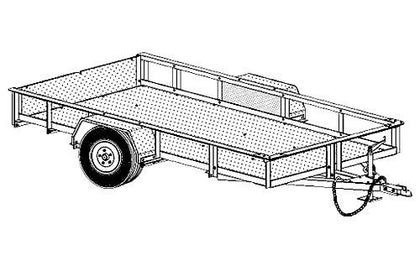 Bolt Together Trailer Plans