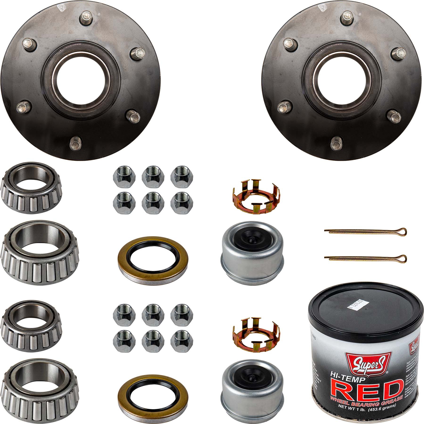 6,000 lb Trailer Axle Service Kit