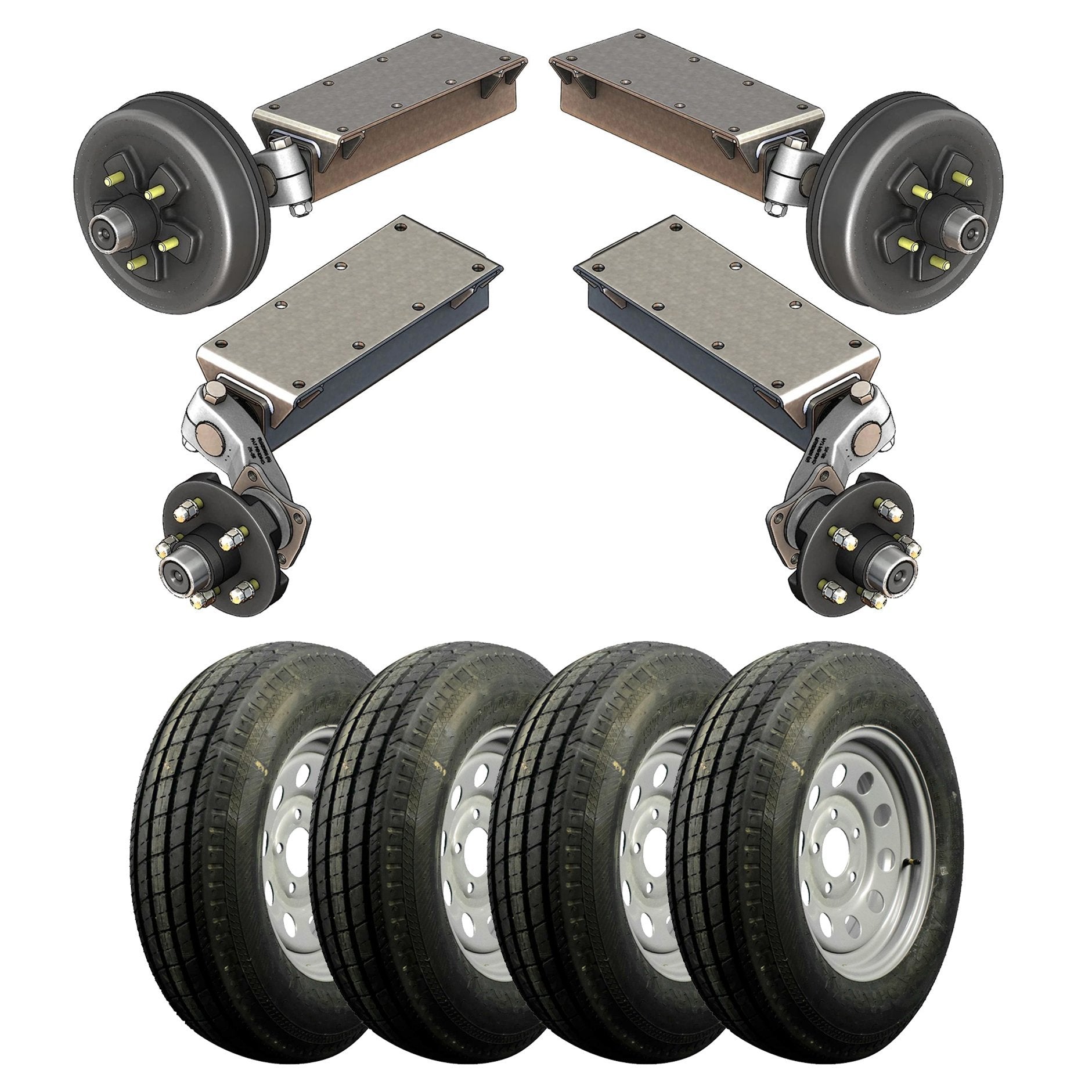 Flexiride Torsion Axle Trailer Kits | Original Series