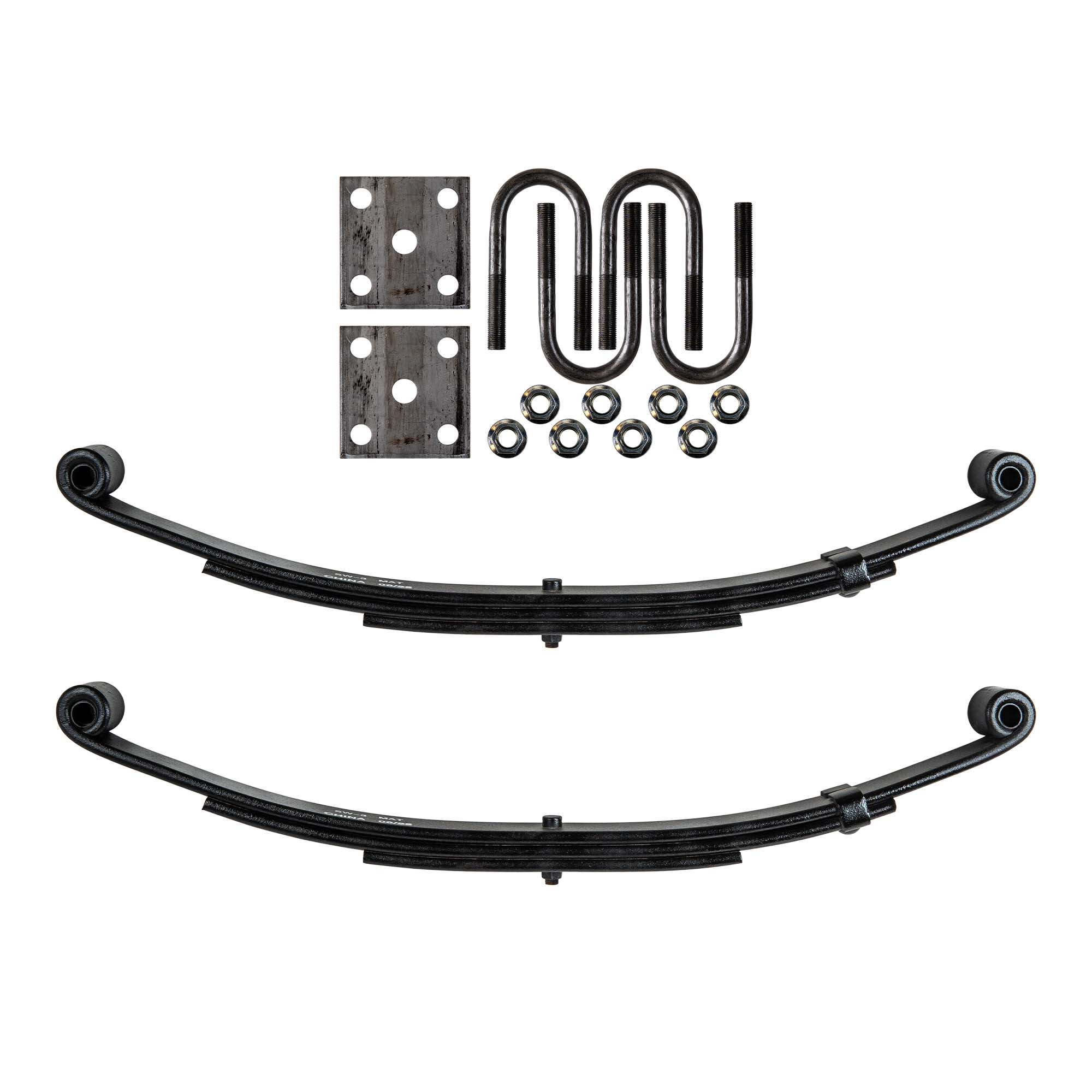 thumbnail image 2 of LIBRA 4K Single Trailer Axle Suspension Kit – 2000lbs Leaf Springs, Hangers & Hardware Included 2 of 3