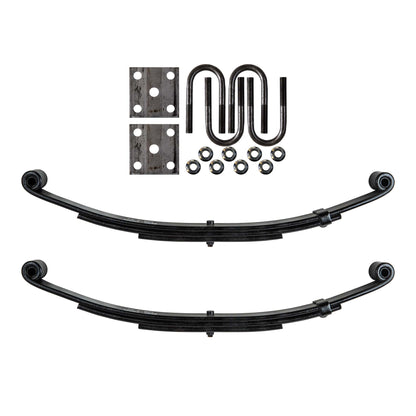 3 Leaf 25 1/4" x 1 3/4" Trailer Double Eye Spring for 2000 lb Axles