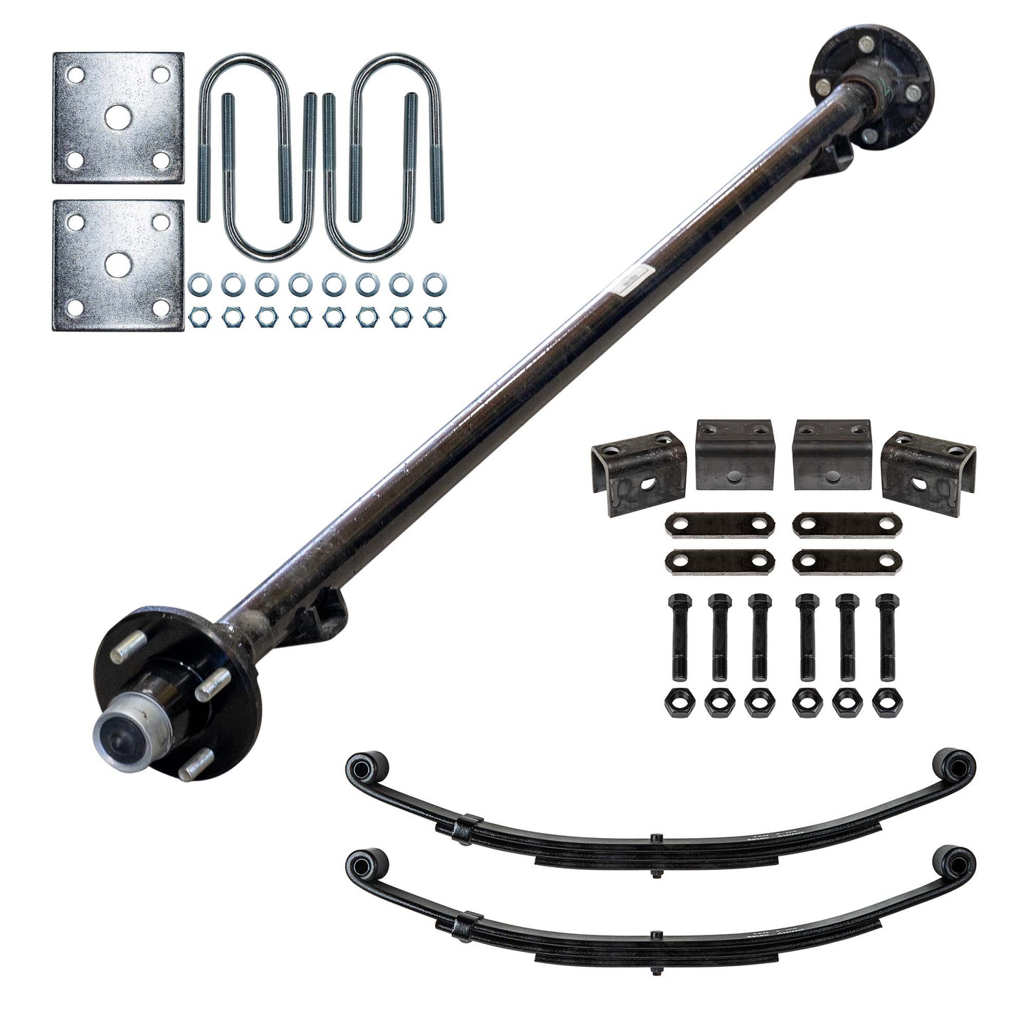 2000 lb TK Single Axle Kit - 2K Capacity (Axle Series)