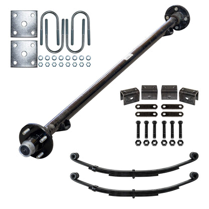 2000 lb TK Single Axle Kit - 2K Capacity (Axle Series)