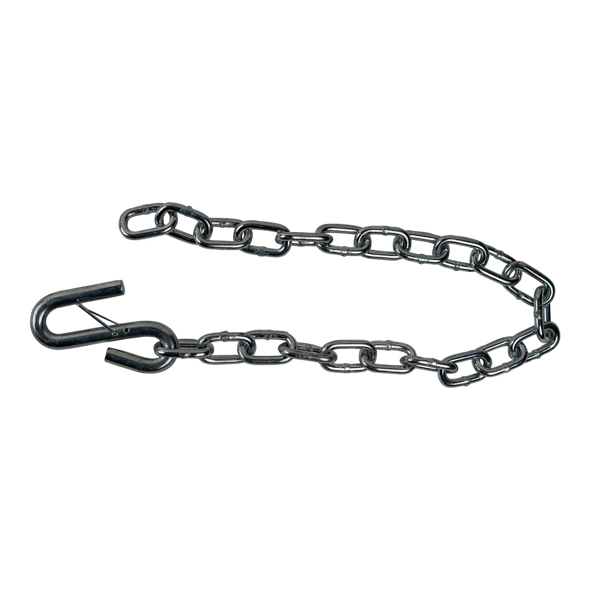 Silver Trailer Safety Chain - 1/4x31" (5k Capacity) - The Trailer Parts Outlet