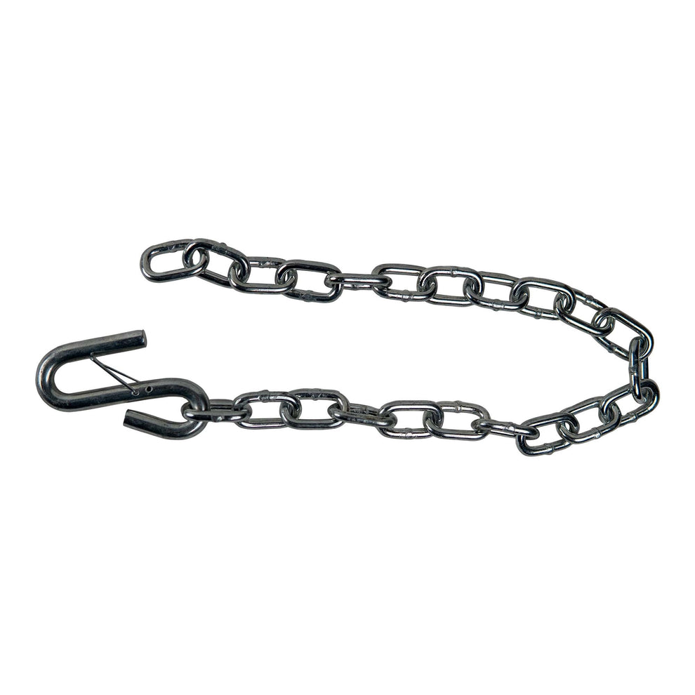 Silver Trailer Safety Chain 1/4x31" (5k Capacity) Safety Chains