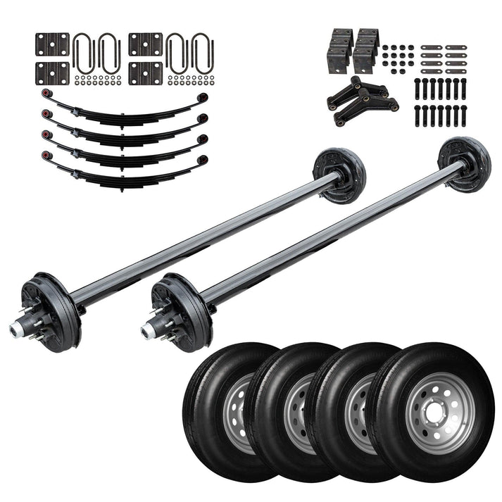5200 lb Tandem Axle HD TK Trailer Kit | Trailer Parts Outlet