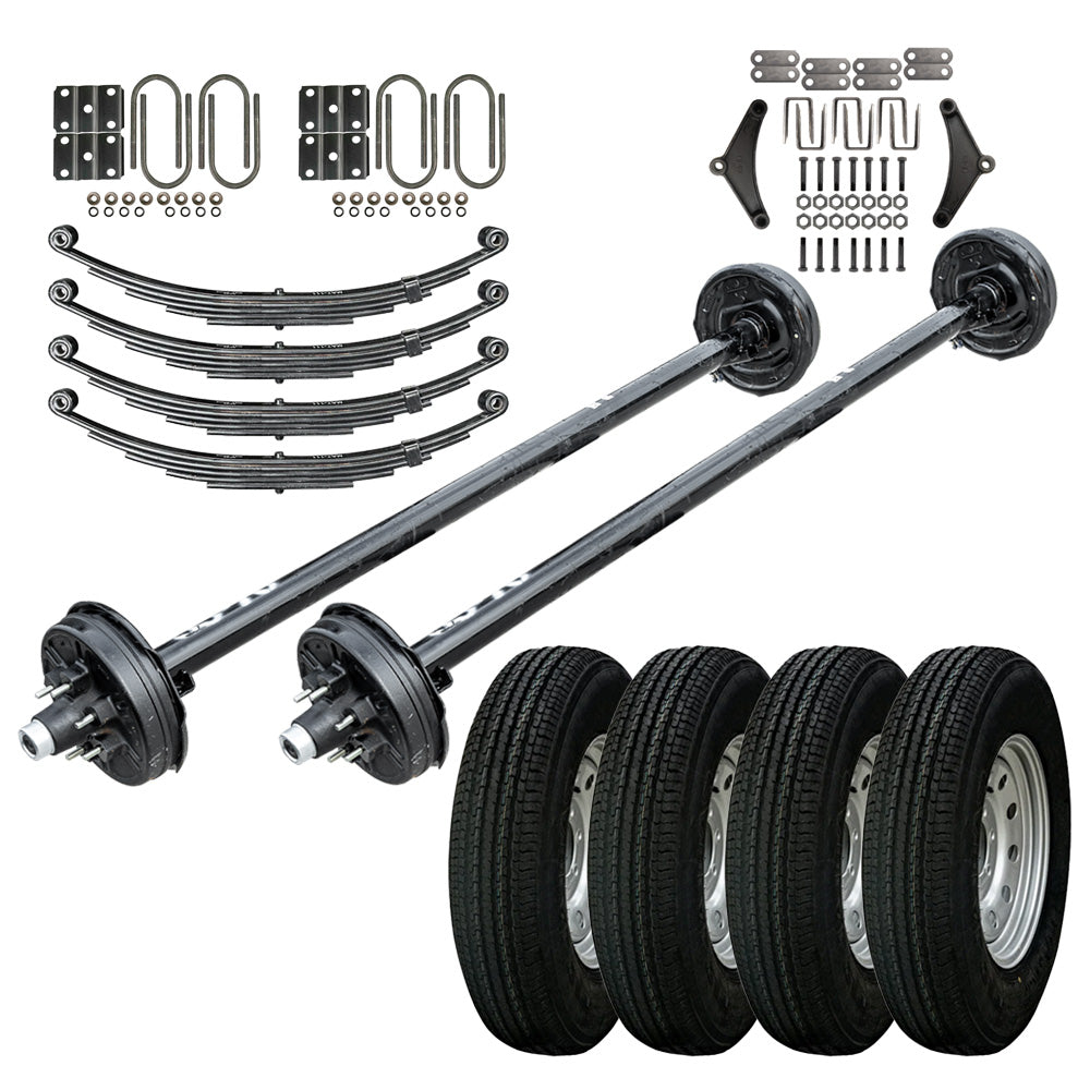 6k TK Trailer Axle - (6000 lb Beam Only) - The Trailer Parts Outlet