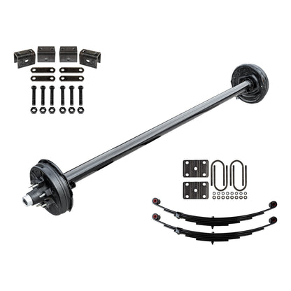 6000 lb TK Heavy Duty Single Axle Kit - 6K Capacity (Axle Series)