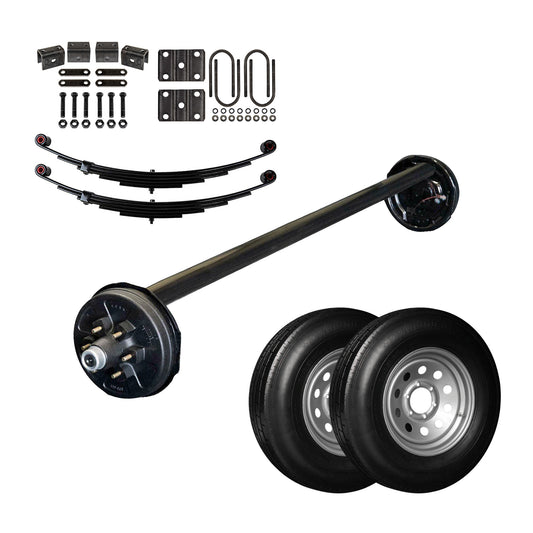 6000 lb Single Axle TK Trailer kit - 6k Capacity (Drop Original Series)