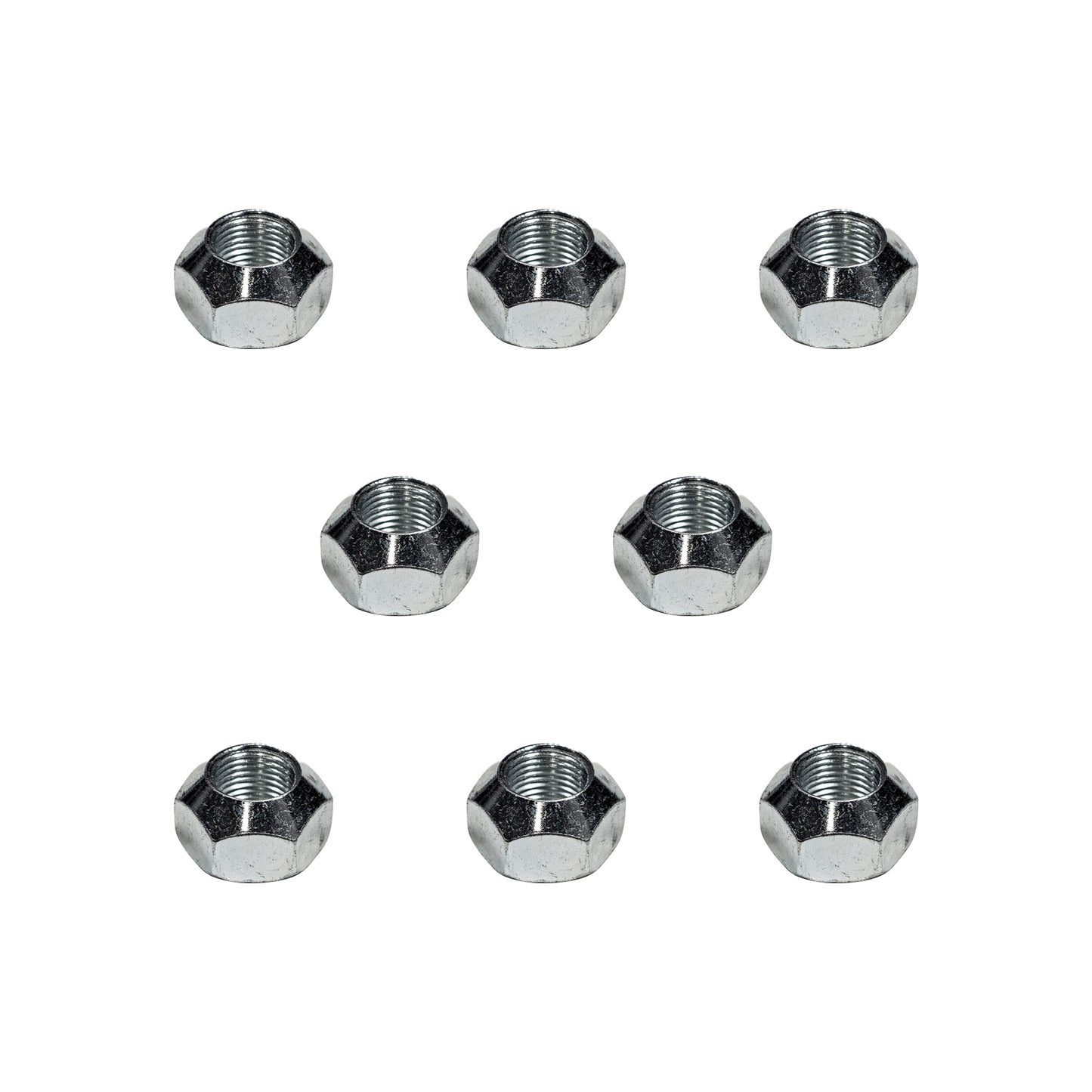 9/16" Cone Lug Nut - 7000-8000 lb Capacity - Pack of 8
