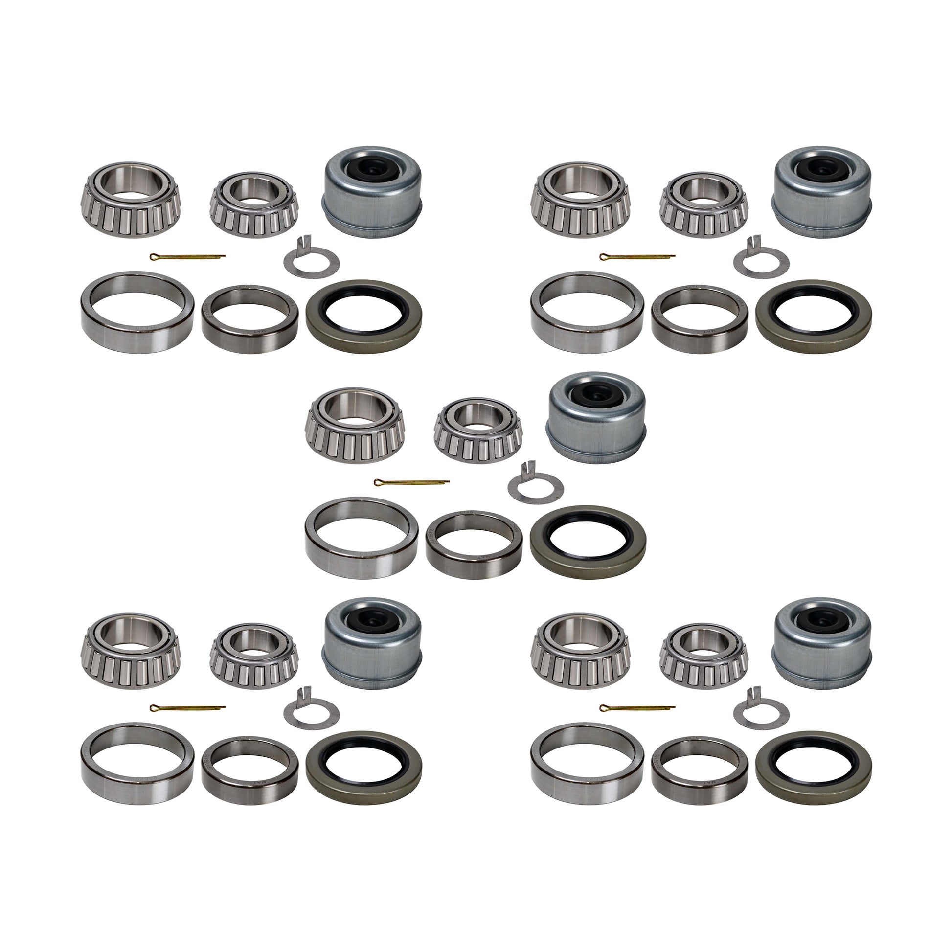 7000 lb Bearing Kit - Dexter Compatible - Bundle of 5