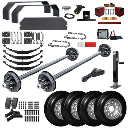 7000 lb TK Tandem Axle HD Kit - 14K Capacity (Axle Series)