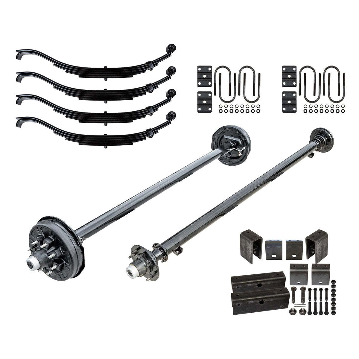 7000 lb TK Tandem Axle LD Kit - 14K Capacity (Axle Series) - The Trailer Parts Outlet