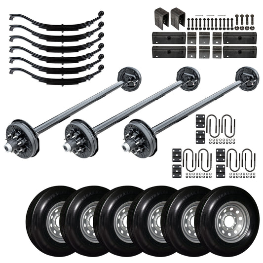 7000 lb Triple Axle TK Trailer Kit - 21K Capacity - (Original Series)