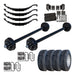 8000 lb TK Hybrid Tandem Axle TK Trailer kit - 16K Capacity (Original Series) 9/16" Studs