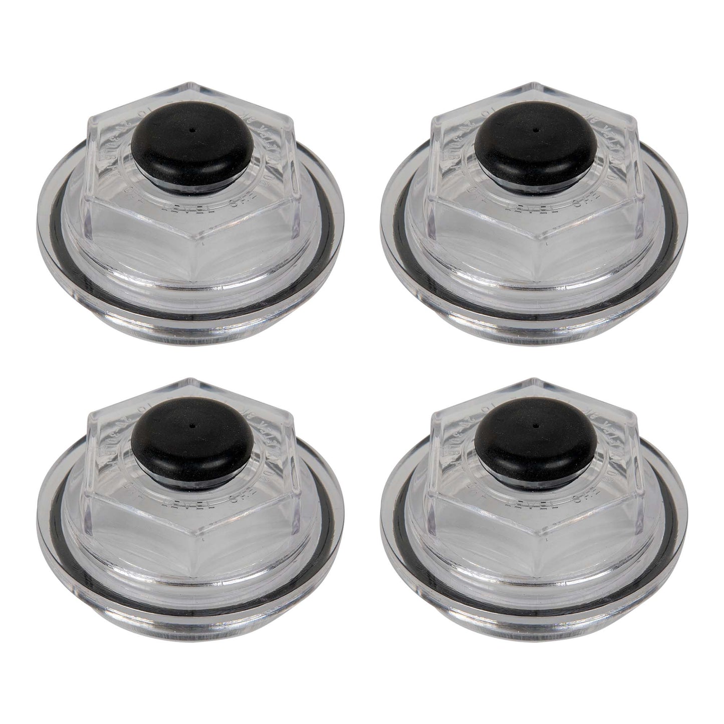 8k Trailer Axle Grease Cap Assembly - 8000 lb Capacity - Screw In - (Lippert Axle Application)