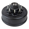 8K True TK Trailer Axle Grease Hub and Drum - 8 lug - 9/16" - The Trailer Parts Outlet