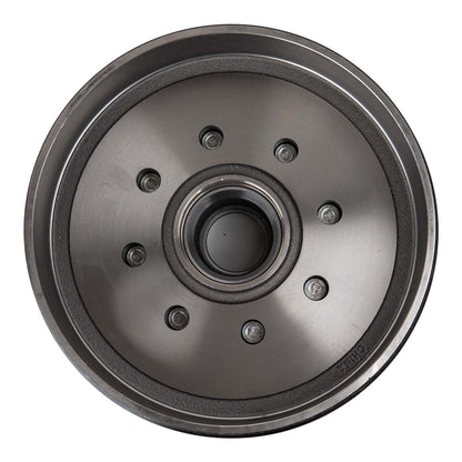 8k Trailer Axle Grease Hub and Drum - 8 lug - 9/16" - Hybrid