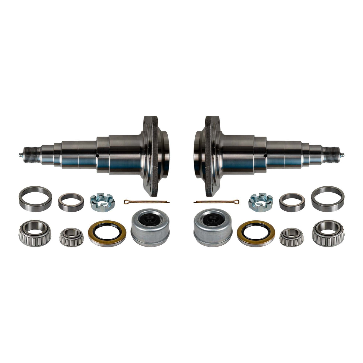 42 WeldOn Spindle With Flange for 8000lb Trailer Axles 3 1/4