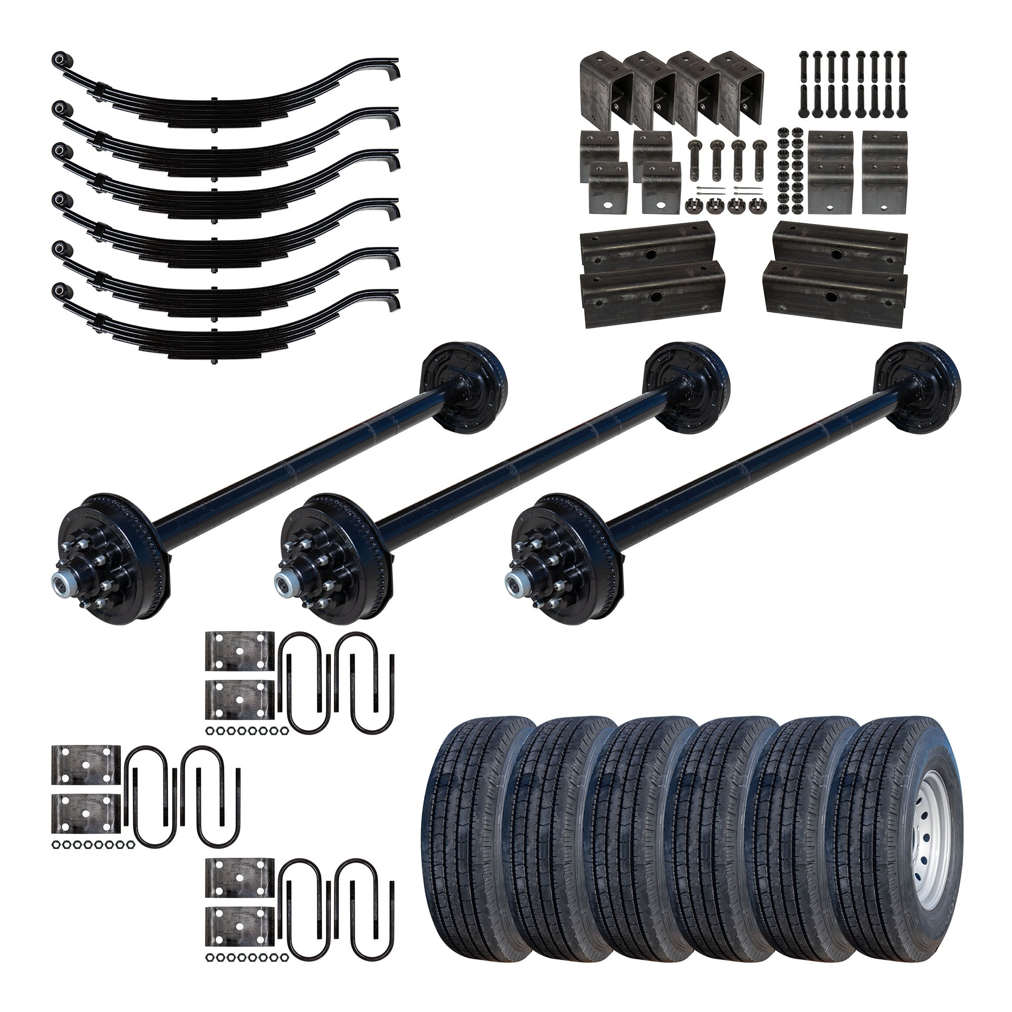 3500 lb Drop Trailer Axles