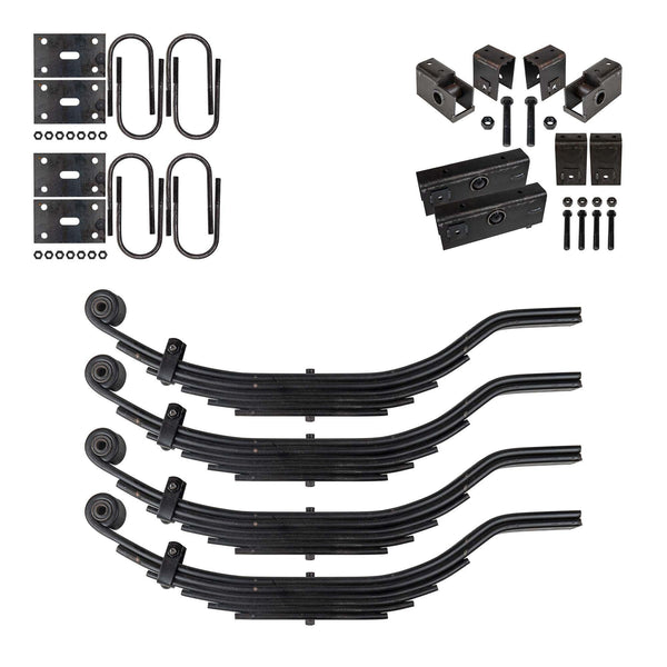 6 Leaf Slipper Spring Sus & Tandem Axle Hanger 9k | Trailer Parts Outlet