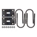 9/16" Trailer U-bolt kit for 4" Tube 9000 lb Axles - The Trailer Parts Outlet