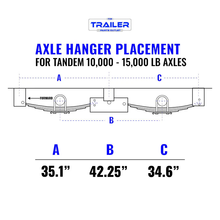 12000 lb Tandem Axle TK Trailer kit - 24K Capacity (Original Series)