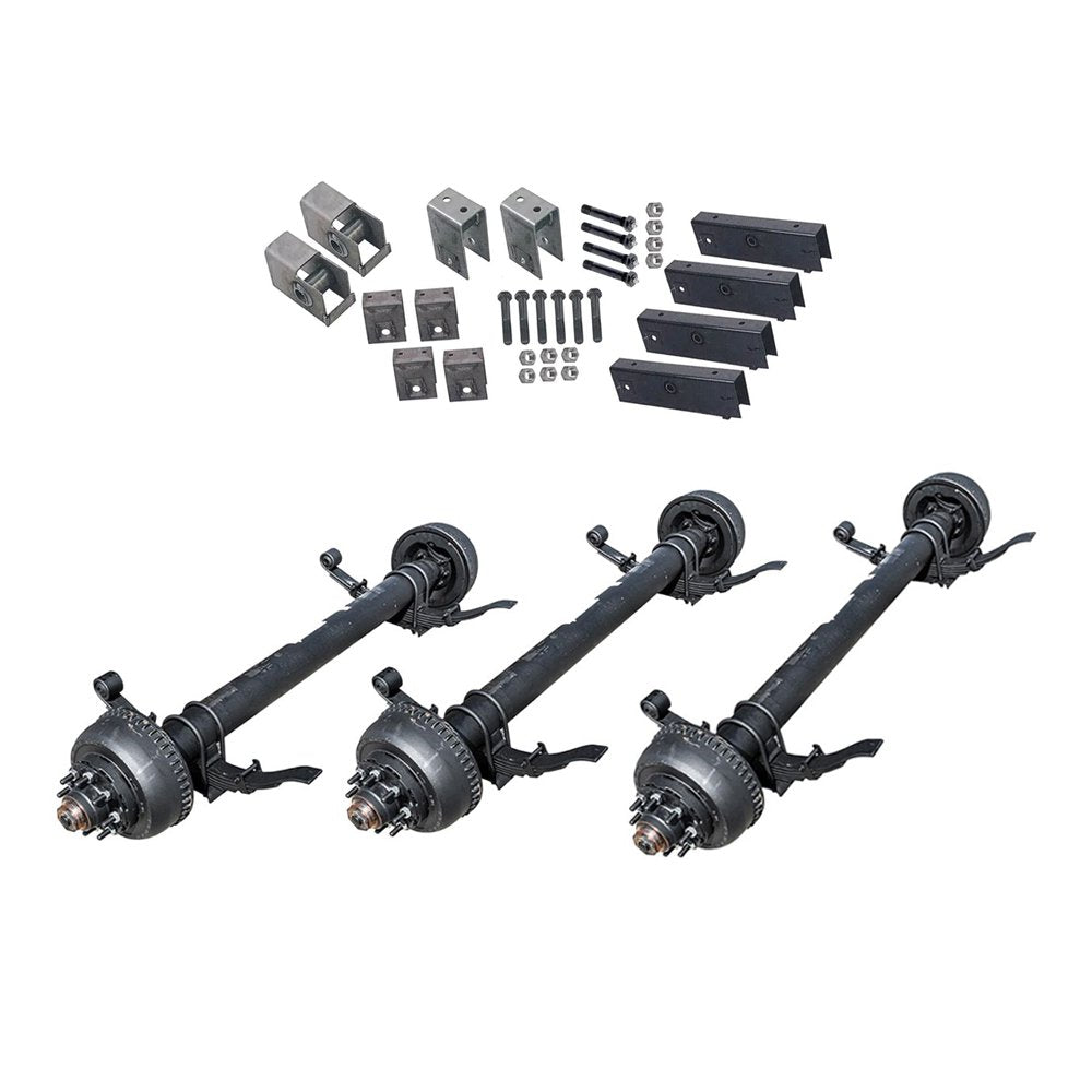 3500 lb Drop Trailer Axles