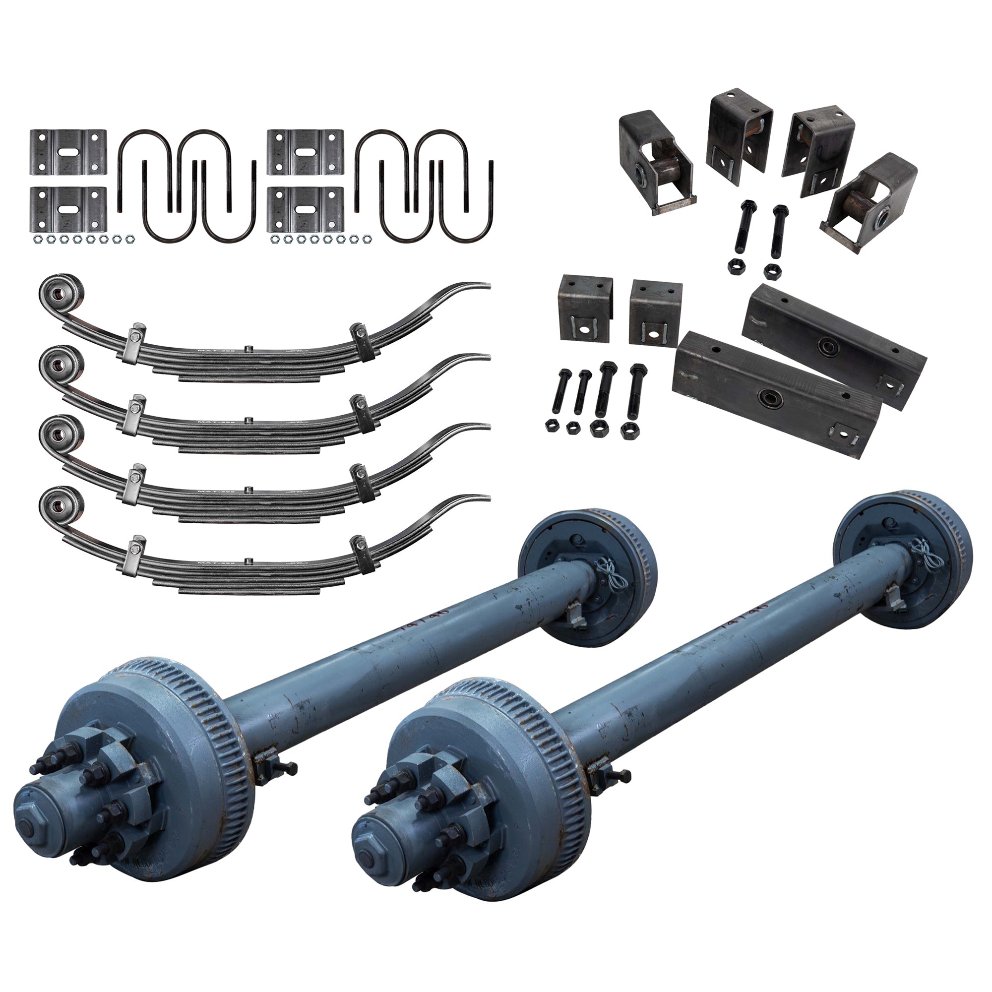 3500 lb Drop Trailer Axles