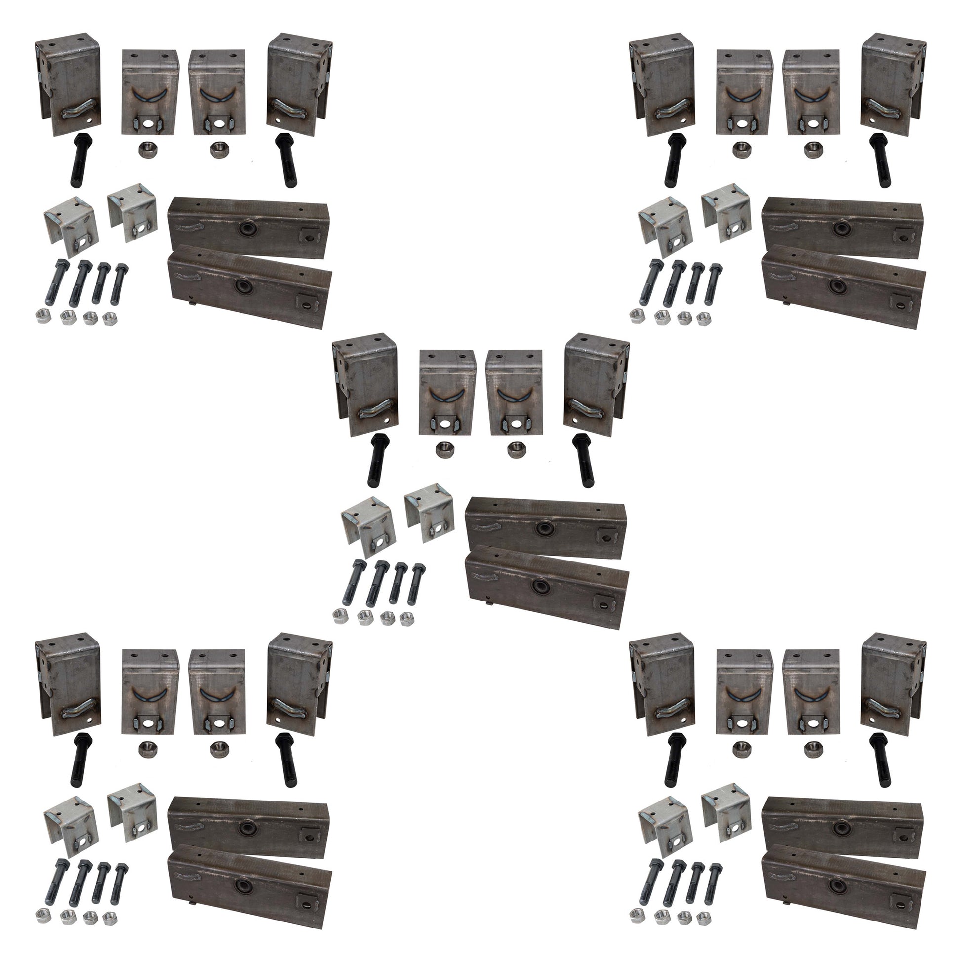 Trailer Tandem Slipper Suspension / Hanger Kit for 12000 - 16000 lb axles